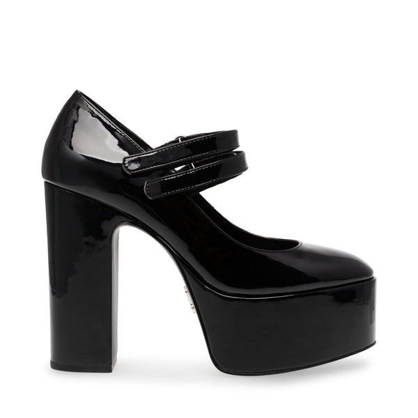 ▷ Adapts Black Patent. Zapatos de Mujer con Plataforma –