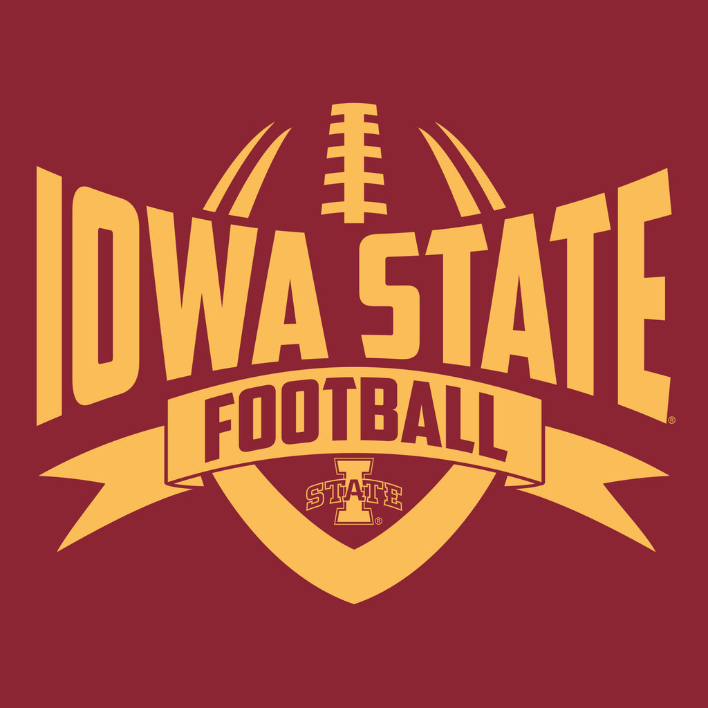 Iowa State Football Rush TShirt Cardinal Underground Printing