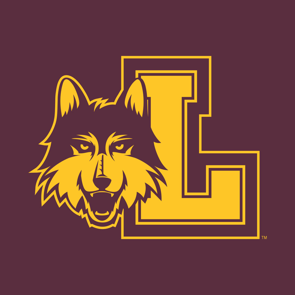 Loyola University Chicago Rambler Logo Short Sleeve T Shirt - Maroon