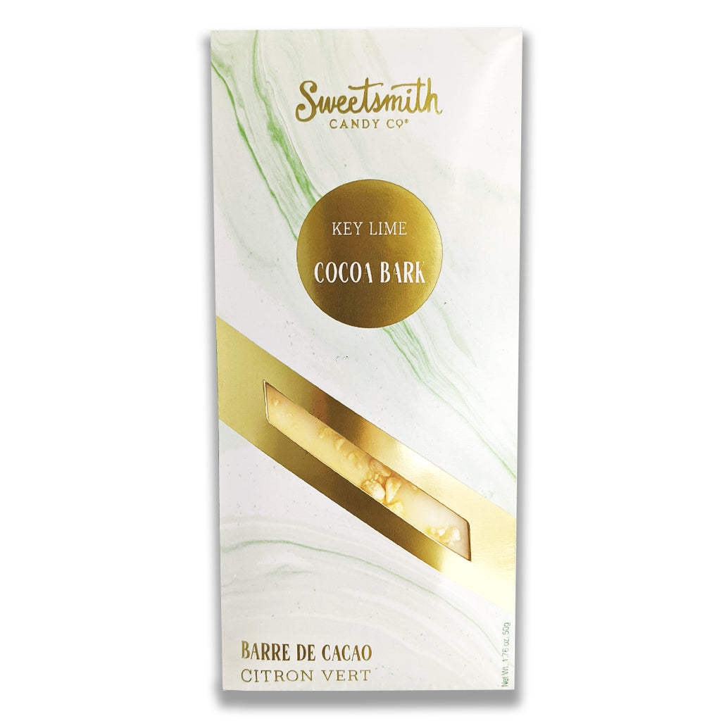 25 Off Key Lime Cocoa Bark Sweetsmith Candy Co