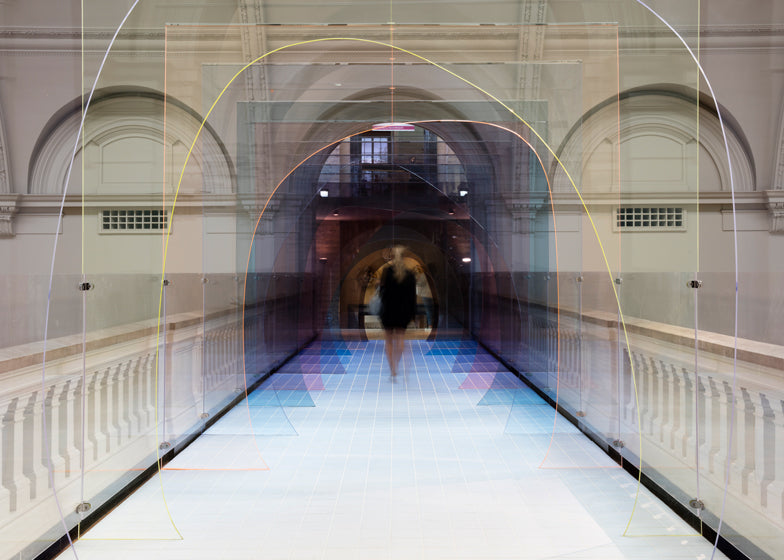 Tinted Perspex Art Installation V&A London 2015