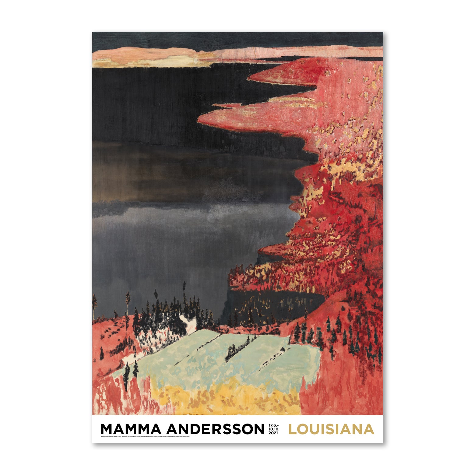 Mamma Andersson Dagen Efter Stort Format Louisiana Plakat Louisiana Design Butik 8627