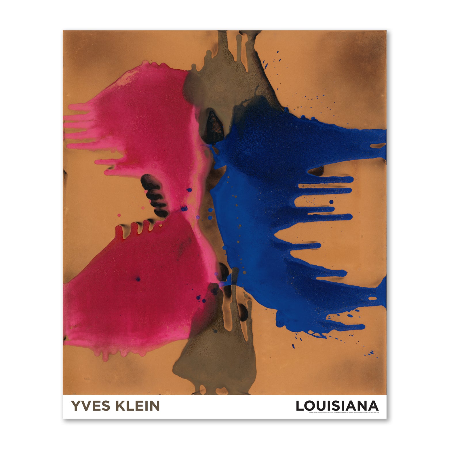 Yves Klein Untitled Louisiana Plakat Louisiana Design Butik 4719