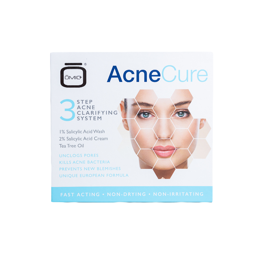 Omic Acne Cure 3 Step Acne Clarifying System Mitchell Brands