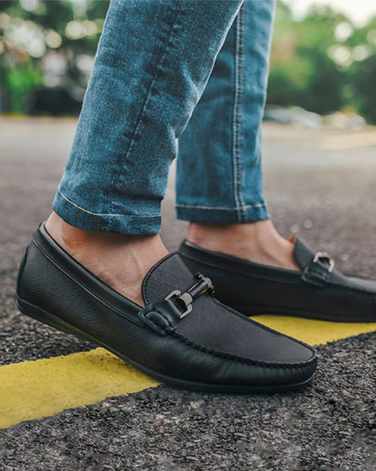 loafers with buckle mens