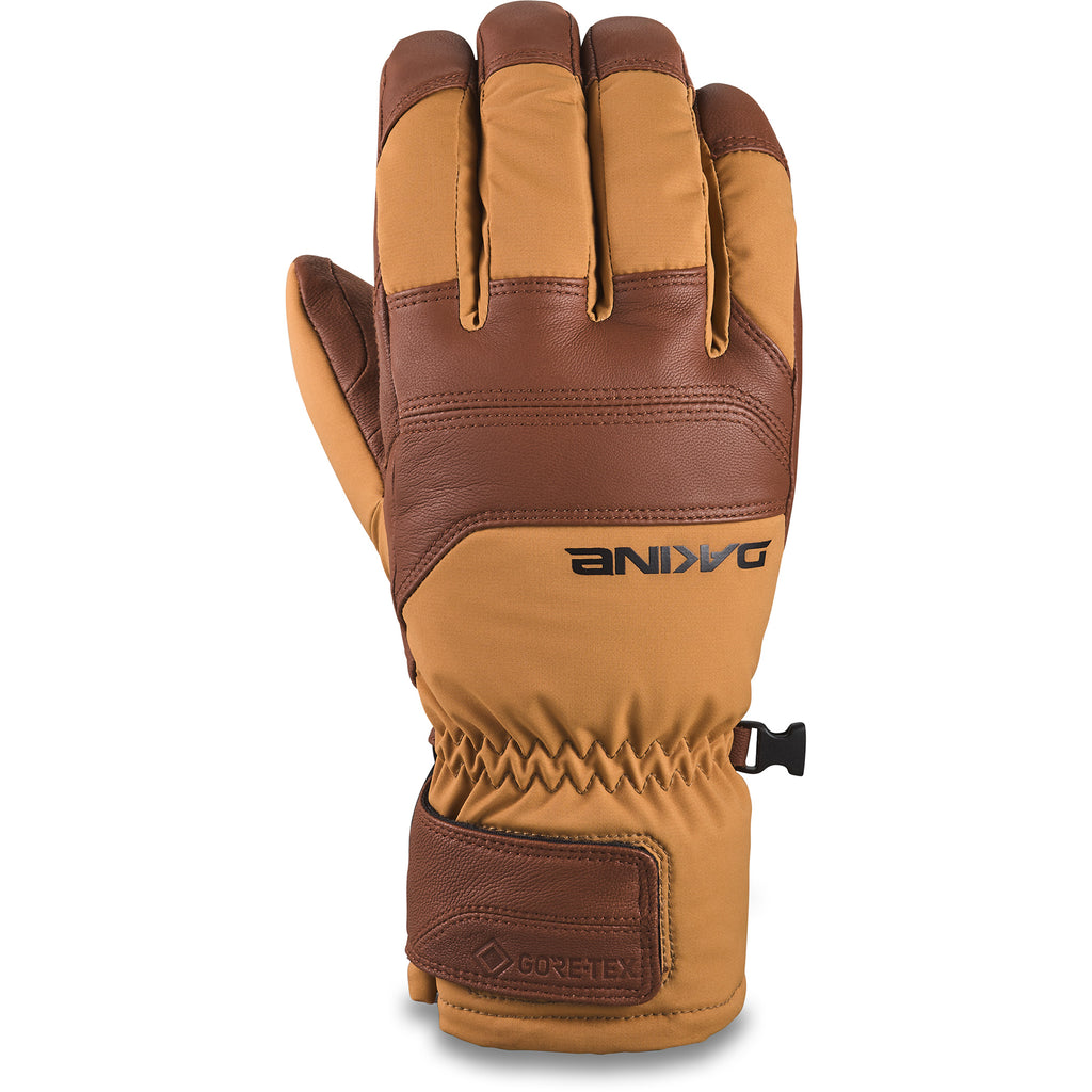 2020 Men's Dakine Excursion Short Leather Gore Tex Ski Gloves Size 9 Lrg Black 