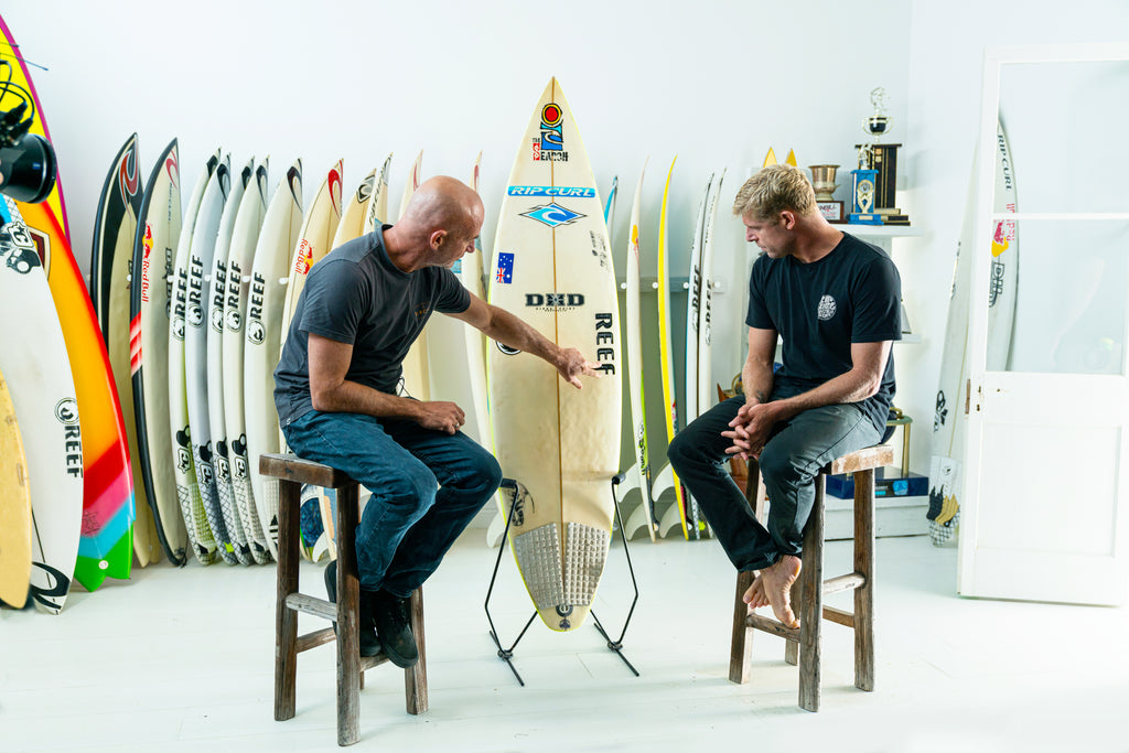 Mick Fanning, The Story Behind the Boards