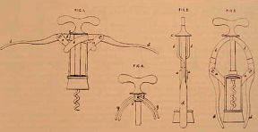 William Burton Baker brevet-inventeur Ouvre Bouteille de gaulle_Le Bon Tire-Bouchon