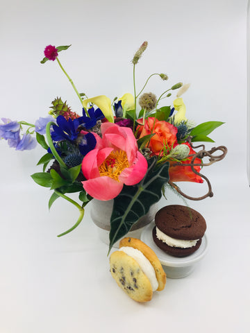 Whoopie Pies and flowers