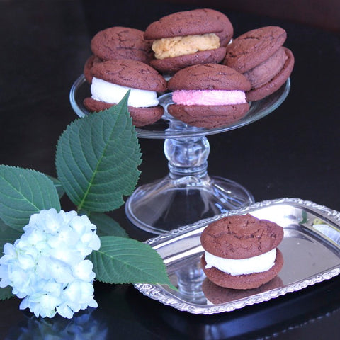 whoopie pies on a platter