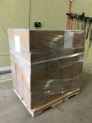 cases of maine whoopie pies on a pallet