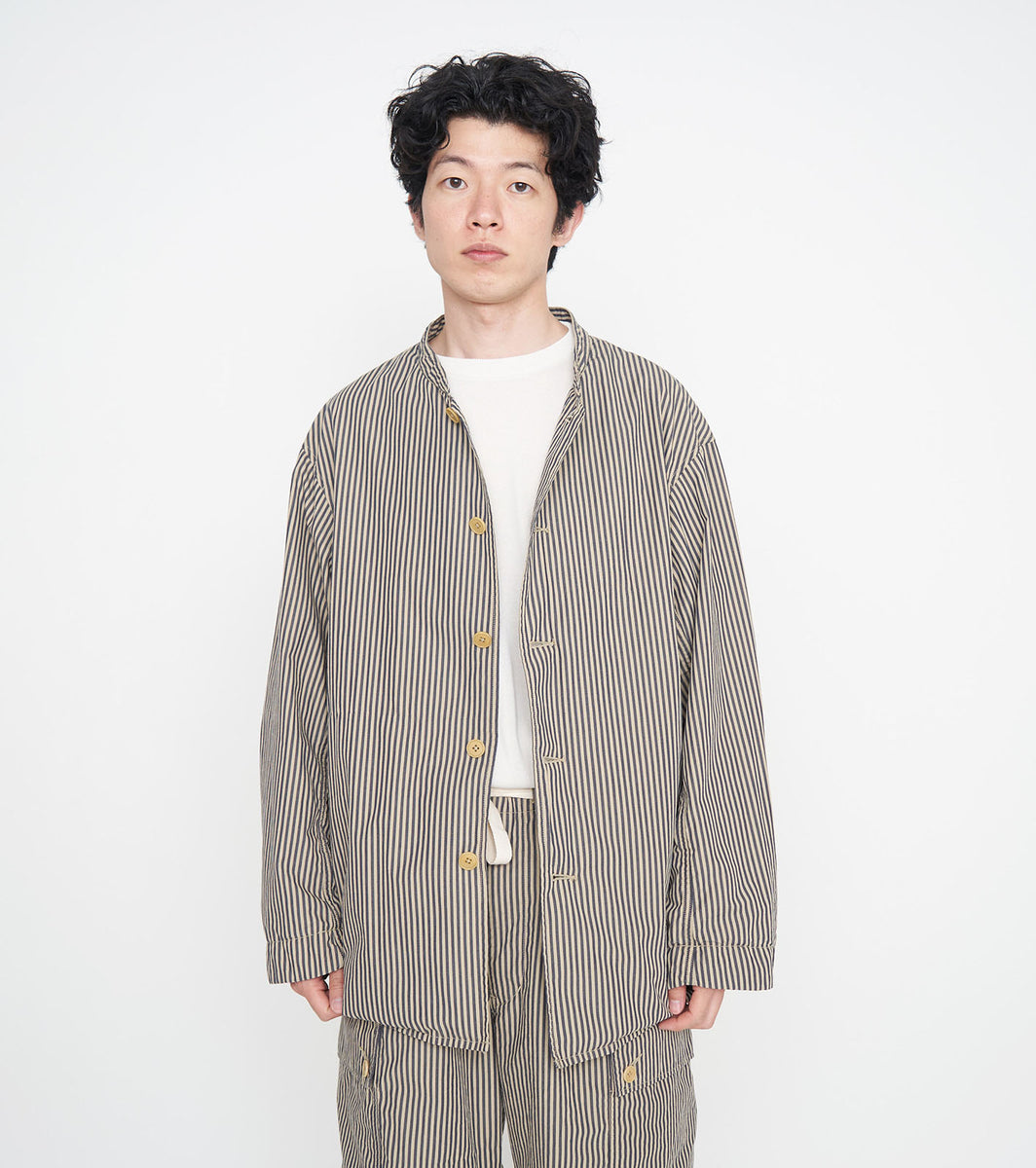 SUAS227 nanamica Band Collar JacketSetup - アウター