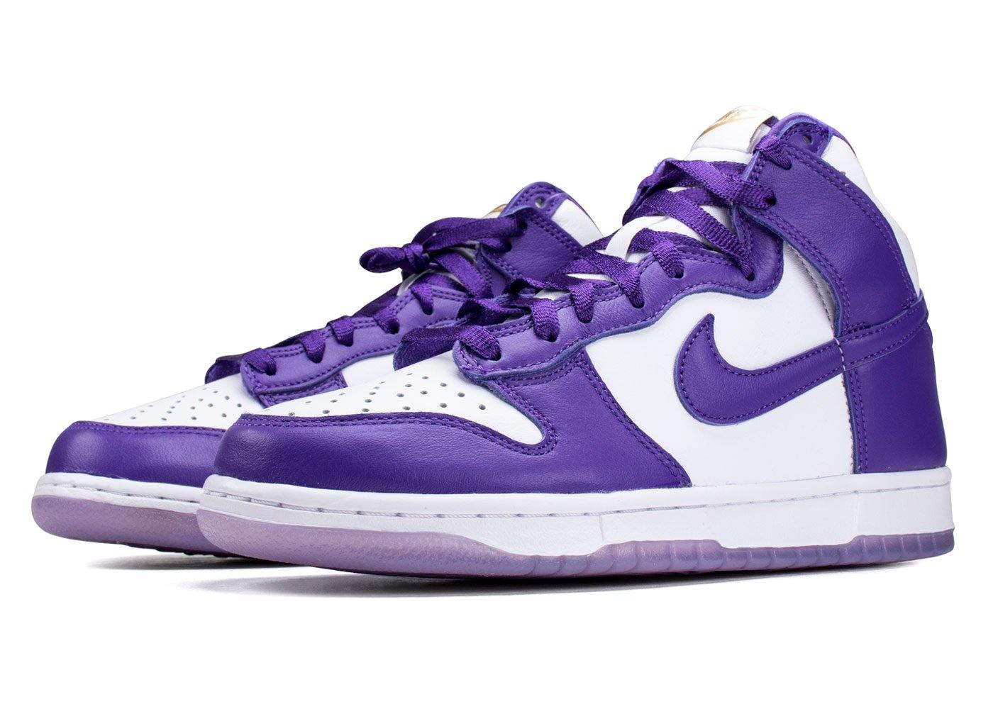 nike high dunk varsity purple