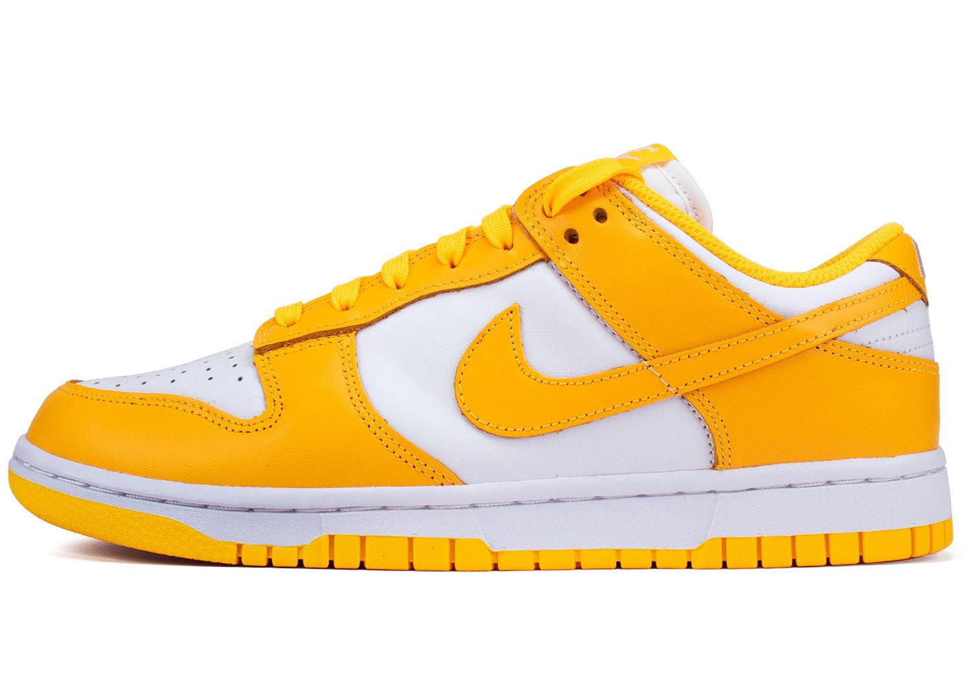 nike dunk laser yellow