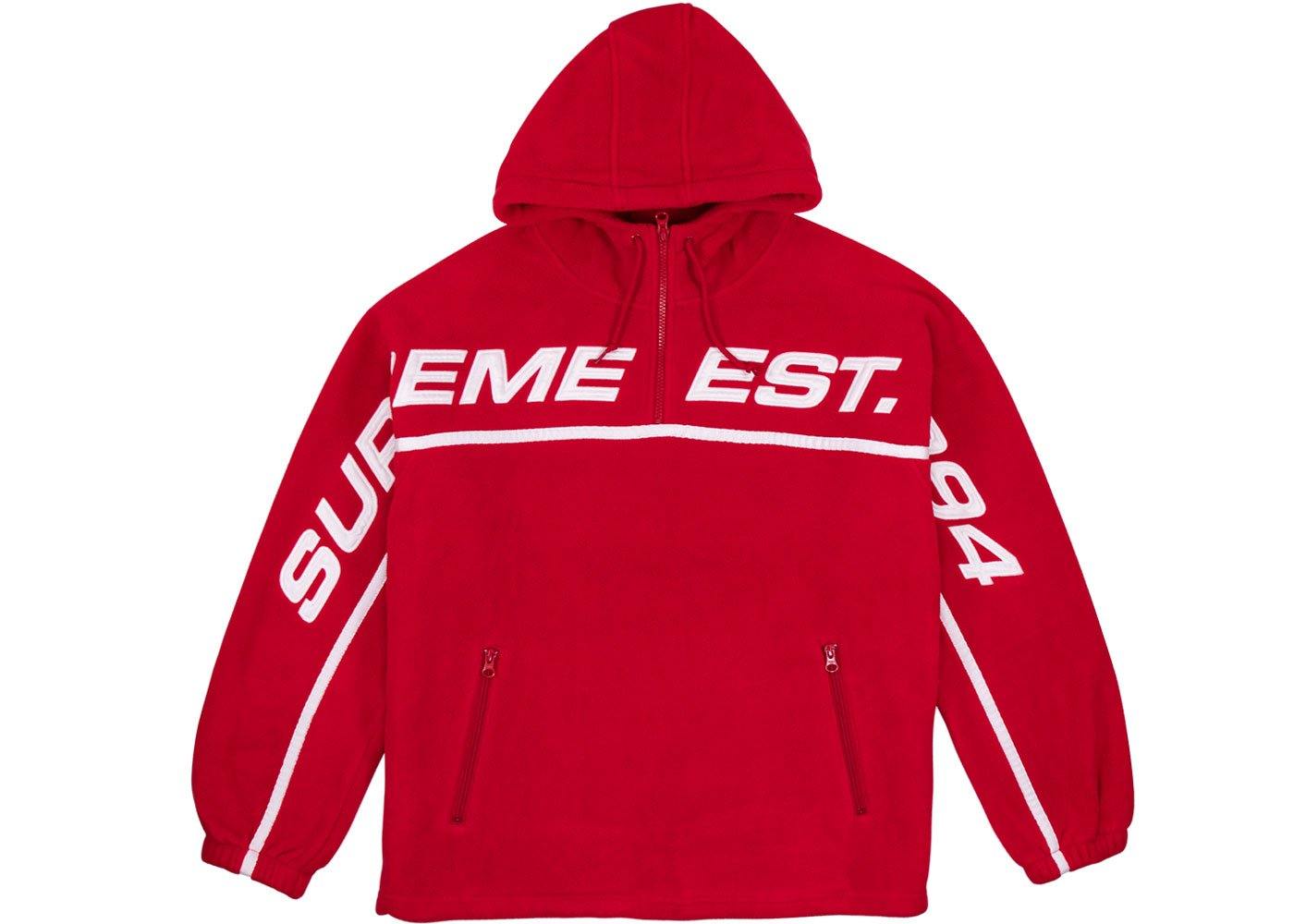 Shop Supreme Polartec® Half Zip Hooded Sweatshirt | ALPHET