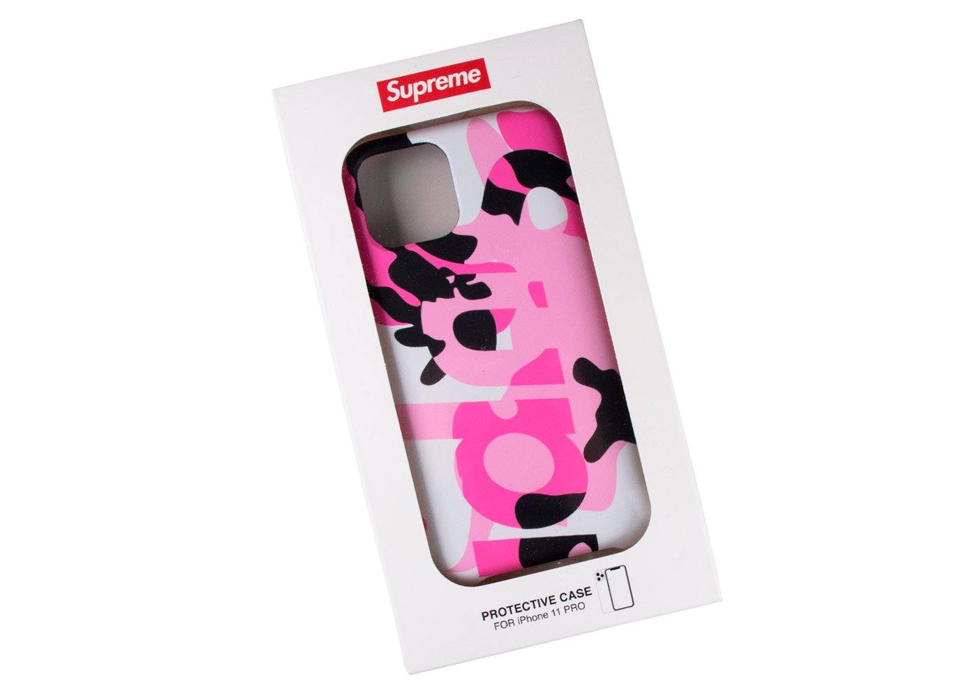 pink supreme iphone case