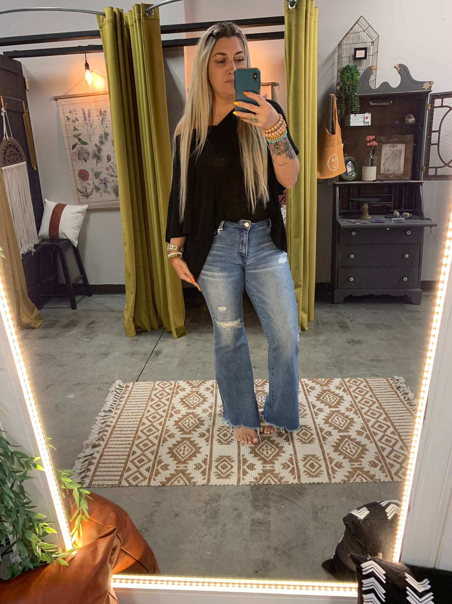 HARRIET STYLES FLARE JEANS