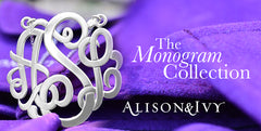 monogram jewelry alison and ivy