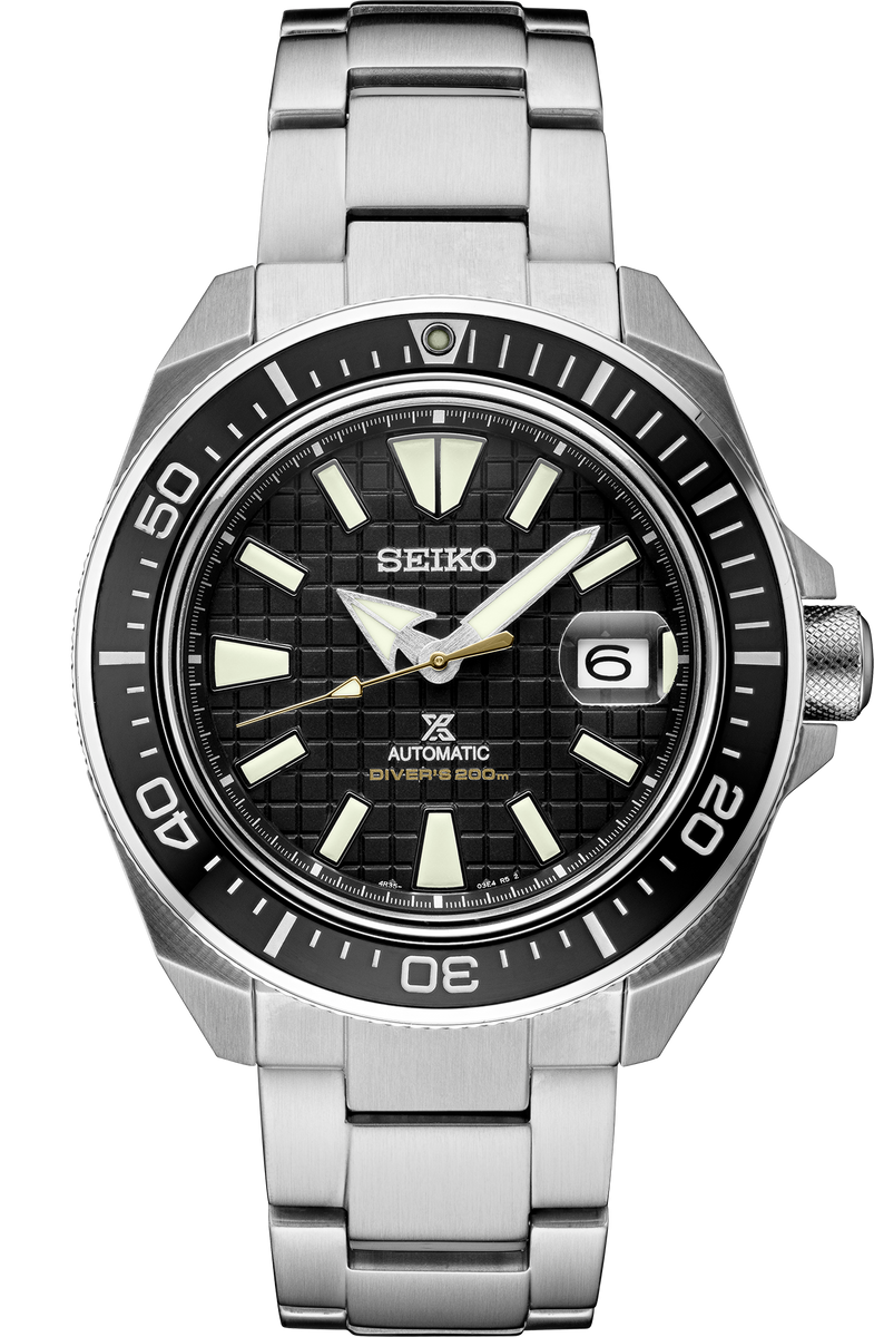 seiko black dial