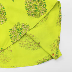 Pre Order: Green Up And Down Kurta With Dark Green Dhoti
