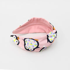 Penguin And Bead Work Hair band