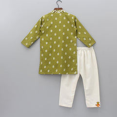 Pre Order: Printed Kurta And Pyjama