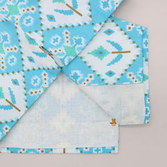 Pre Order: Stylish Pendleton Jacket And Ikat Print Kurta With Pyjama