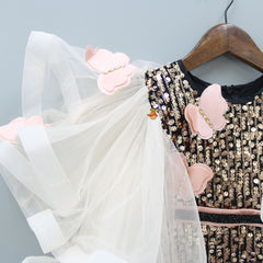 Pre Order: Stylish Butterfly Sequin Dress