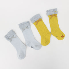 2 Bowy Socks Set - 1