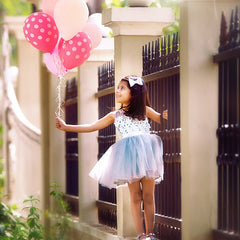 Pre Order: Silver Daisy Dress