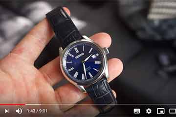 A customer kindly made a video about SEIKO Presage SARX059 Sippo enamel for us.