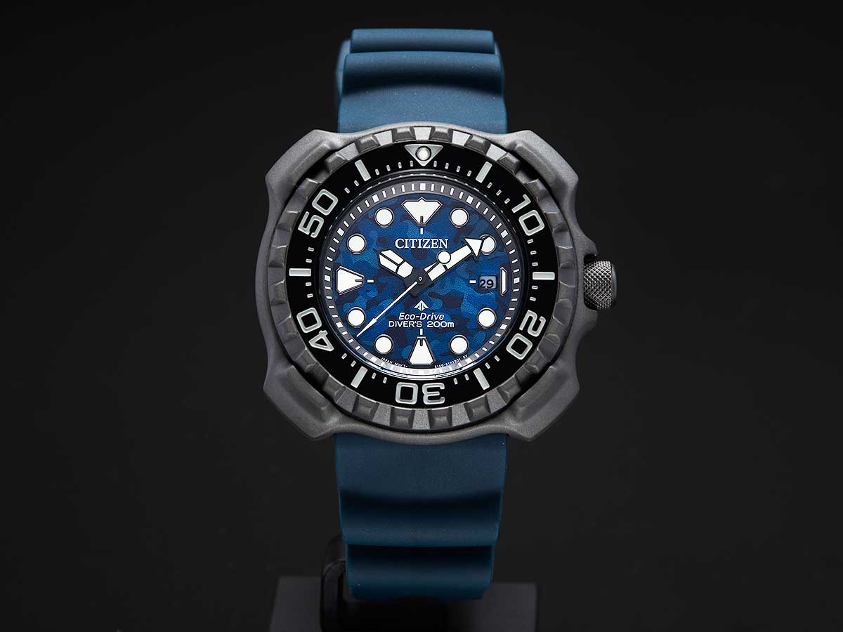 Citizen Promaster Eco-Drive 200M Diver Bn0227-09L Solar-Quartz