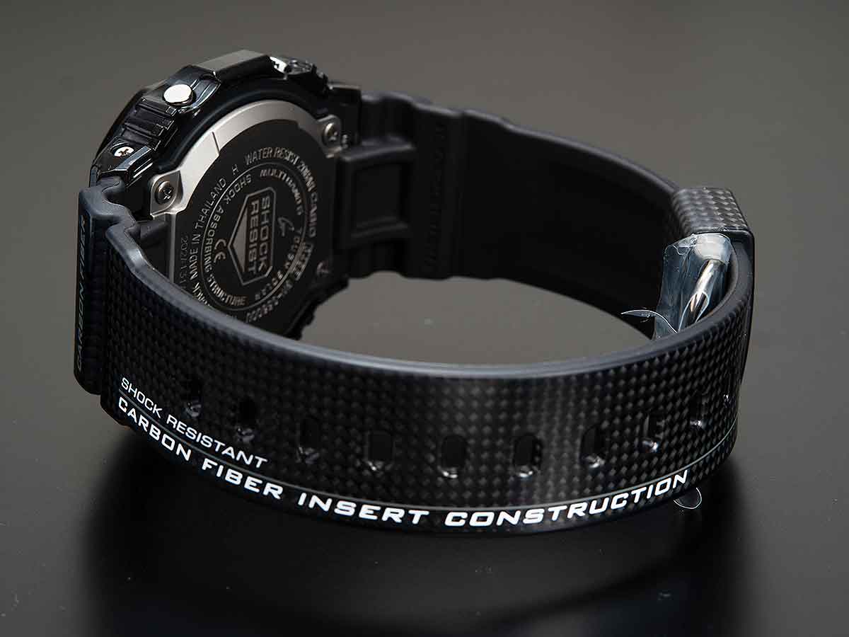 Casio G Shock Gw-S5600U-1Jf Carbon Fiber Insert Band Multi Band 6 Radio Wave