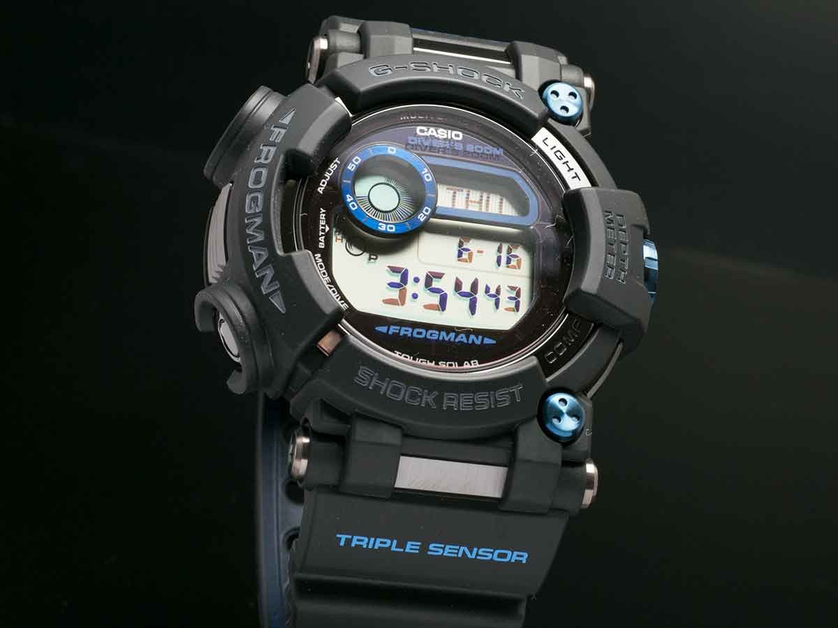 G-Shock FROGMAN with Water Depth Sensor GWF-D1000B-1JF  Made in Japan - seiyajapan.com