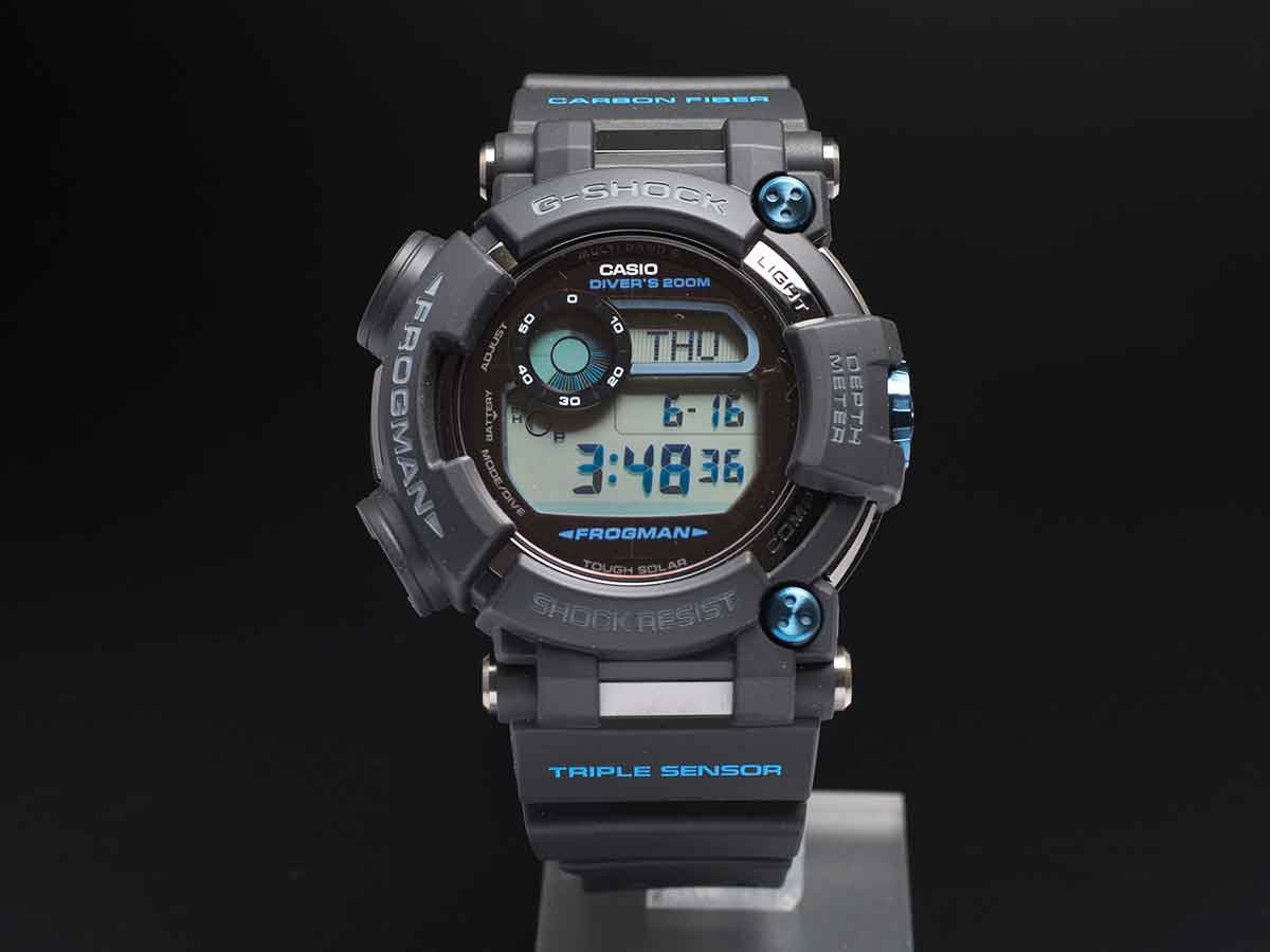 G-Shock FROGMAN with Water Depth Sensor GWF-D1000B-1JF  Made in Japan - seiyajapan.com