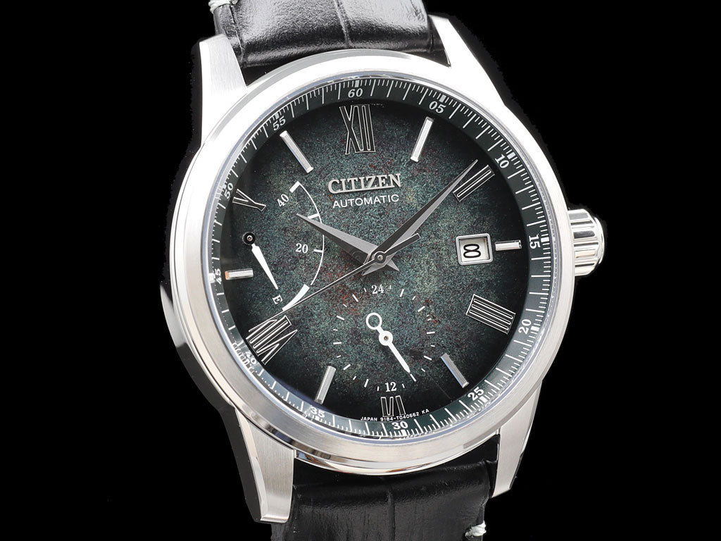 Citizen Collection Automatic Silver Foil Lacquer Dial Nb3020-16W Made In Japan Solar-Quartz