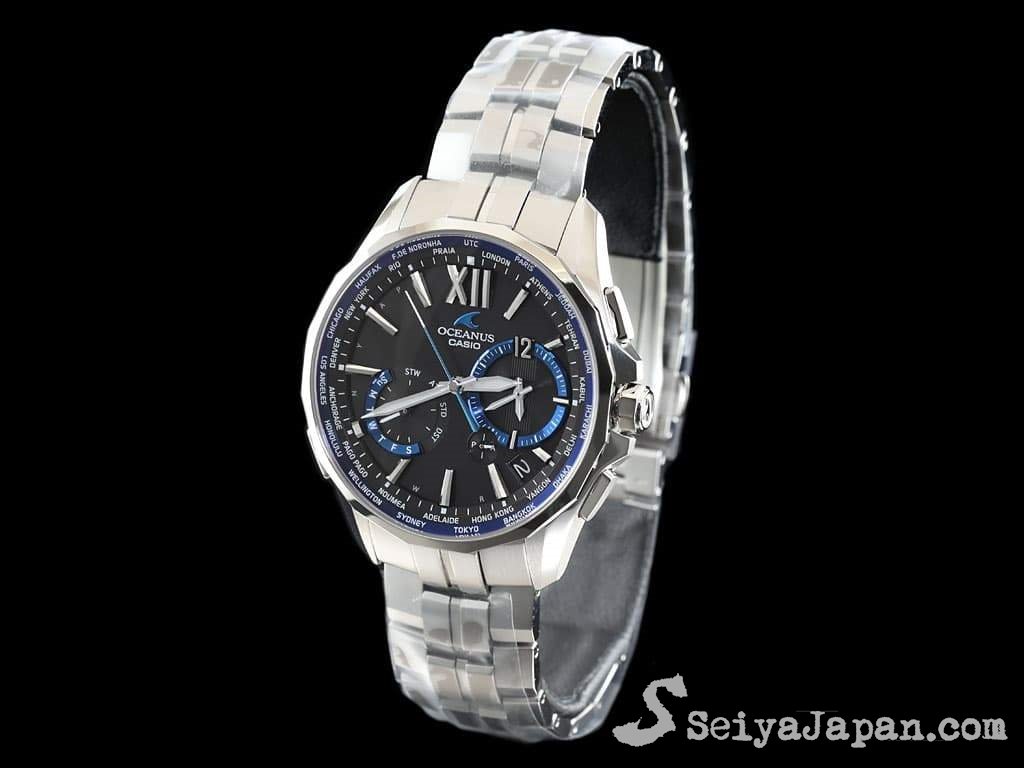 CASIO OCEANUS Manta OCW-S3400-1AJF  Made in Japan - seiyajapan.com