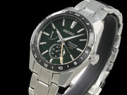 Seiko Automatic Presage Sharp Edged Series Gmt Sarf003 Made In Japan Automatic
