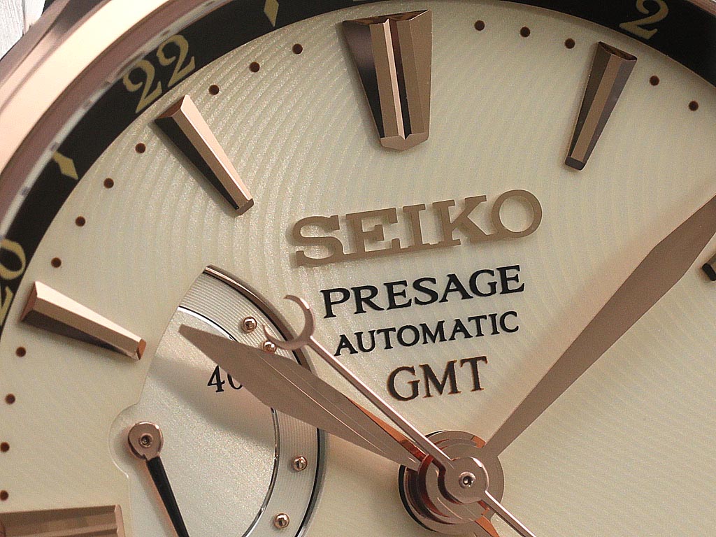 Seiko Automatic Presage Gmt Ocean Traveler Sarf012 Made In Japan Automatic