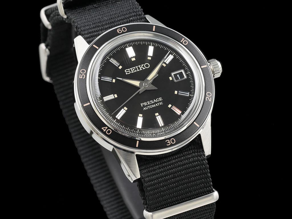 Seiko Automatic Presage Sary197 60S Style Made In Japan Automatic