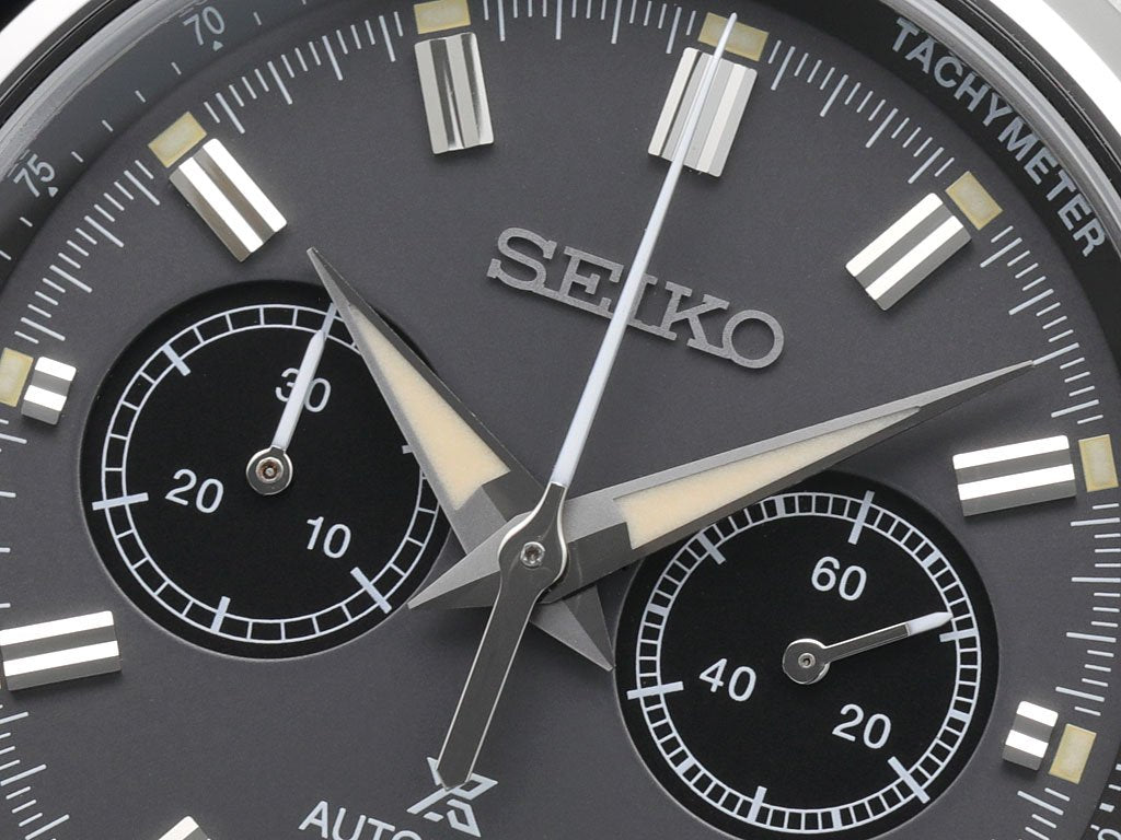 Seiko Automatic Chronograph Prospex Speedtimer Sbec009 Made In Japan