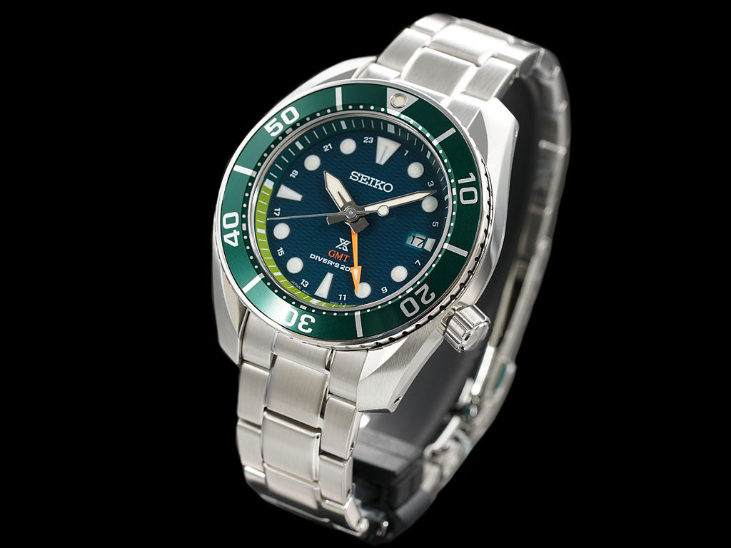 SEIKO Prospex 200M Diver Solar GMT SBPK001 Made in Japan