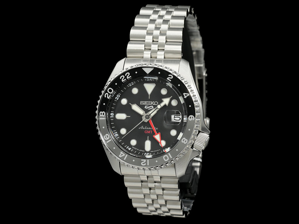 SEIKO 5 Sports Automatic  GMT SBSC001 Made in Japan