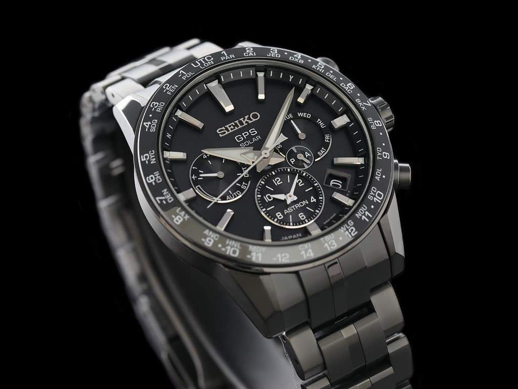 Seiko Astron GPS Solar 5X Series Dual Time SBXC037 - seiyajapan.com