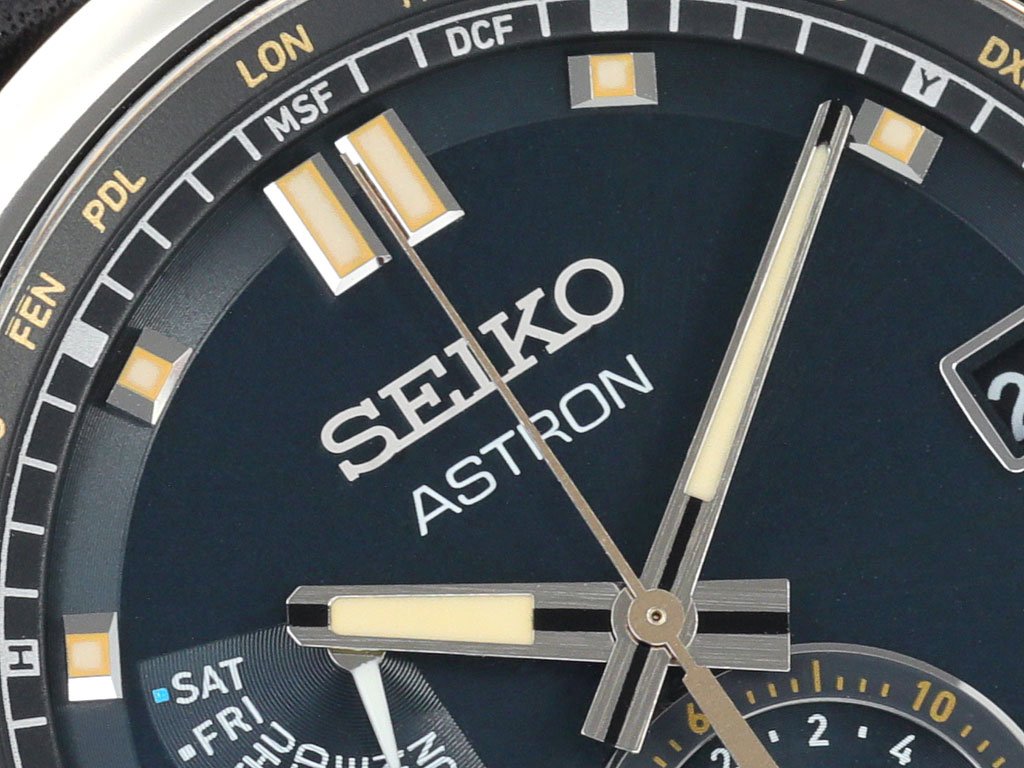 Seiko Astron Radio-Controlled Solar-Powered Sbxy007 Radio Wave