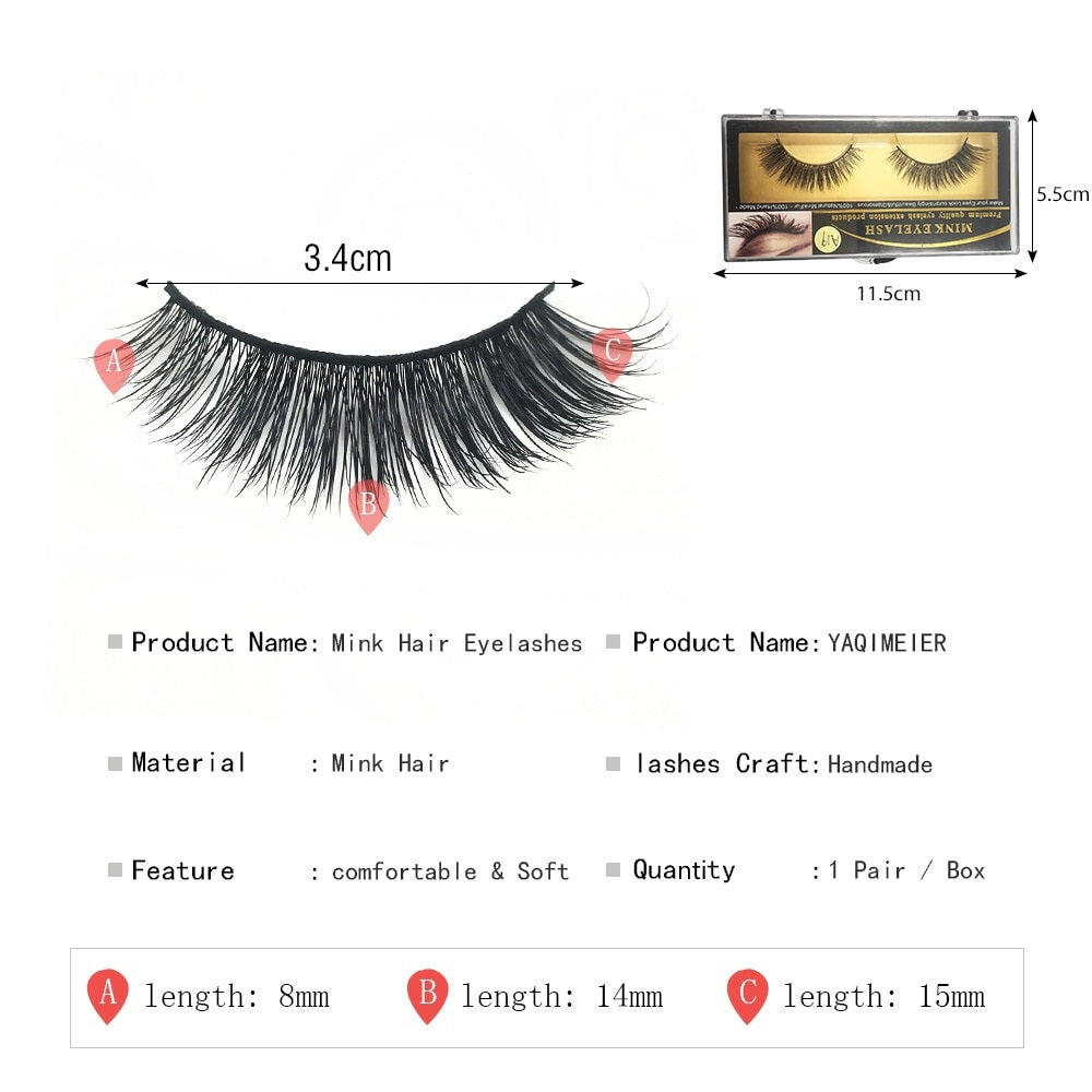 Anna Perenna 3D Siberian Mink Lashes