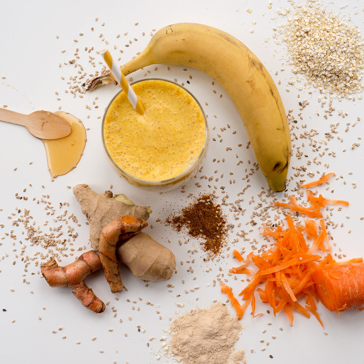 Beta-Spice-Up Your Ginger Smoothie