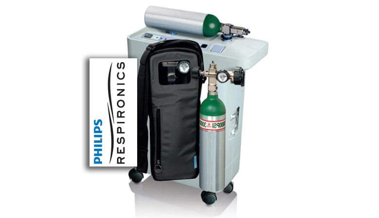 Oxygen tank for home use