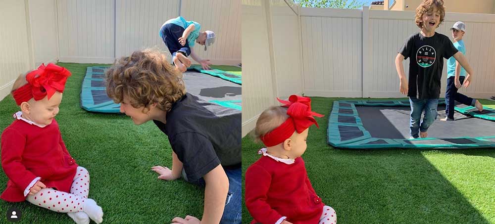 California In-ground Trampoline