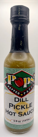 Pops' Pepper Patch Dill Pickle Hot Sauce